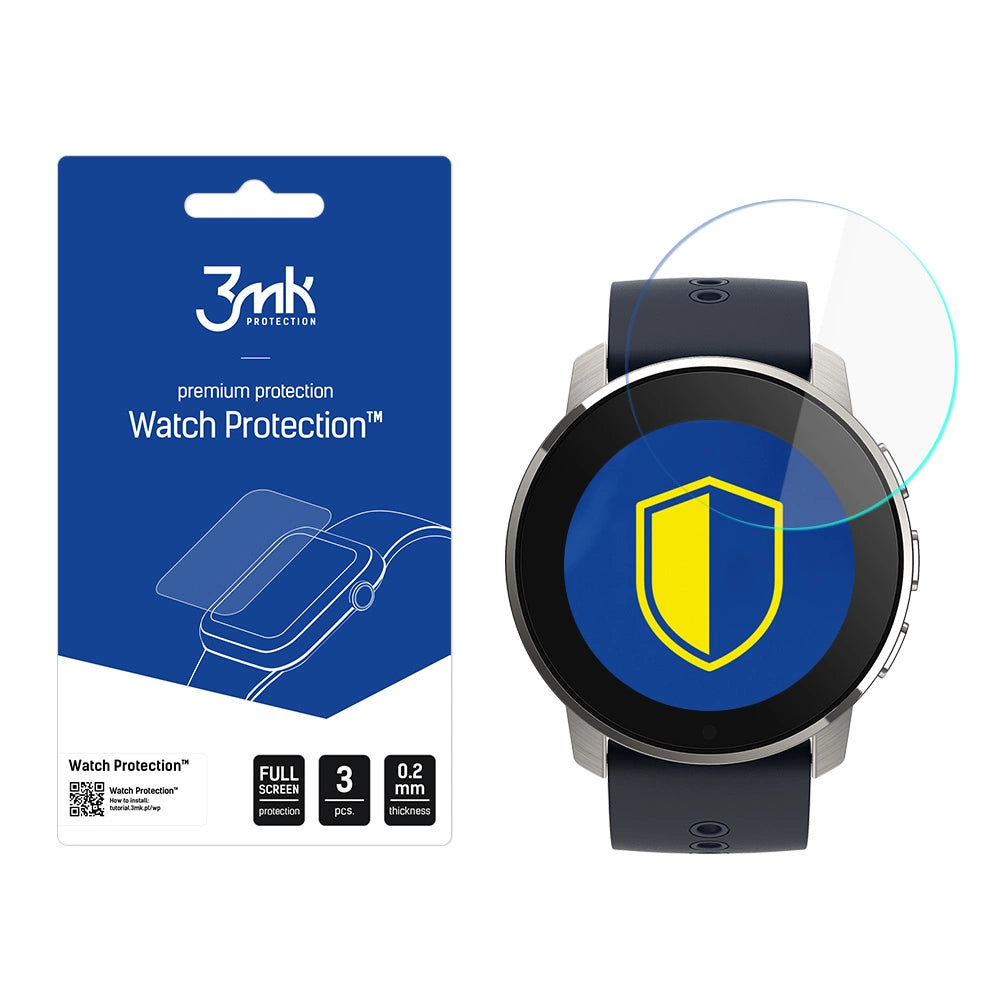 3mk Watch Protection™ v. FlexibleGlass hybrid glass on Suunto 9 Peak_0