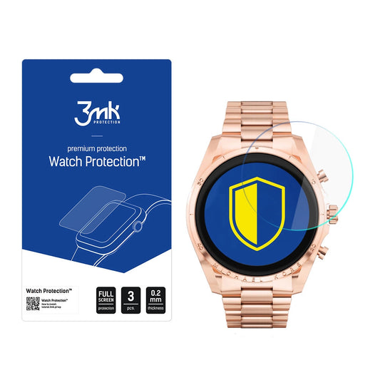 3mk Watch Protection™ v. FlexibleGlass Hybrid Glass on Michael Kors Gen 6 Bradshaw_0