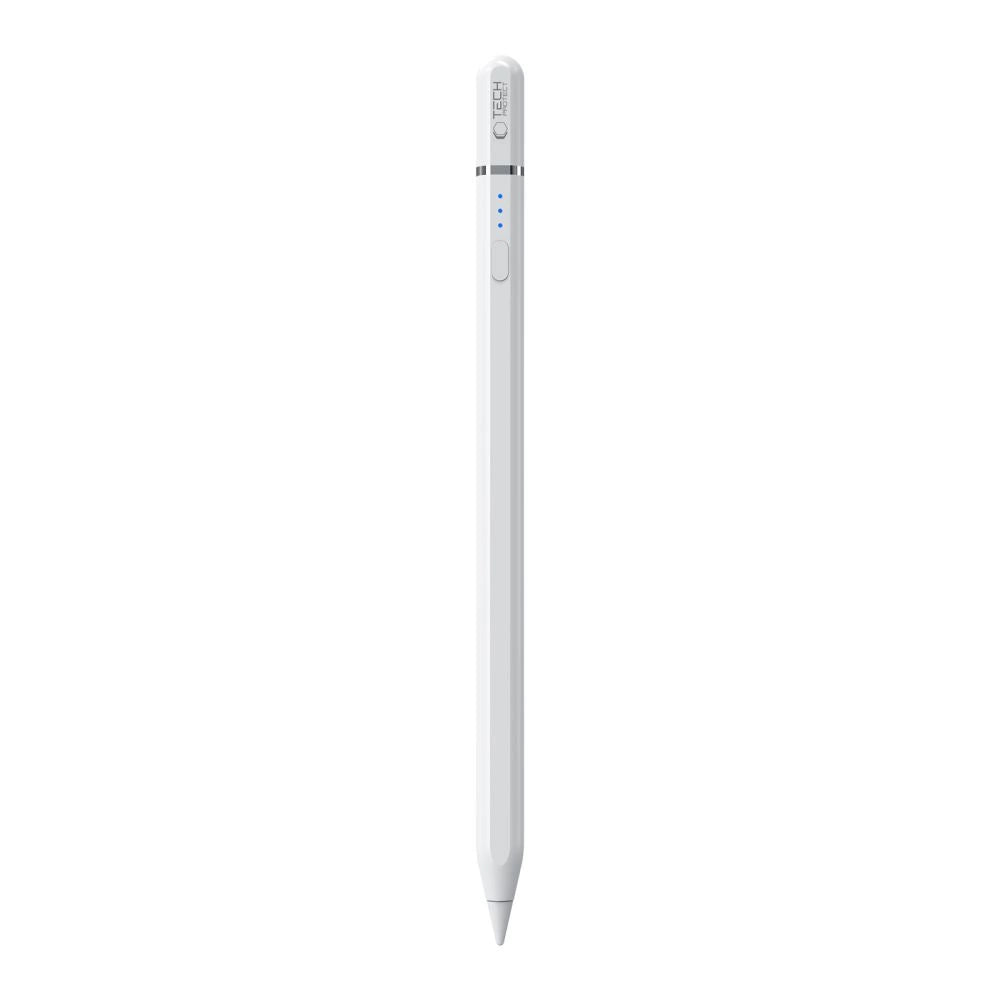 Tech-Protect Digital Magnetic Stylus Pen 3 Magnetic for iPad Tablet - White_1