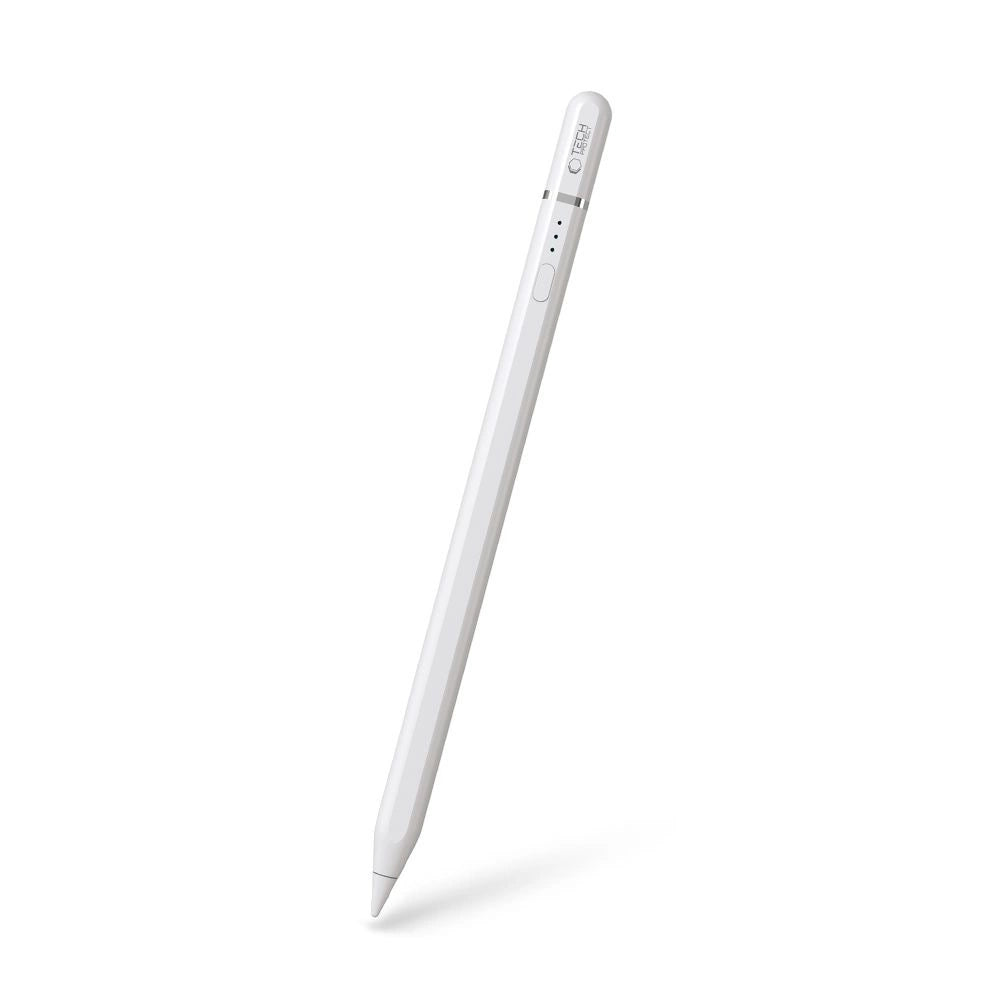 Tech-Protect Digital Magnetic Stylus Pen 3 Magnetic for iPad Tablet - White_2