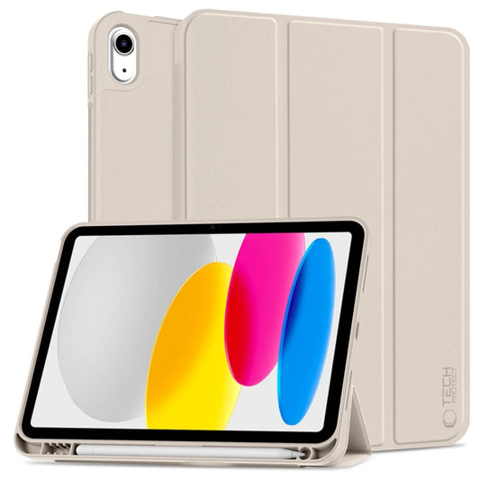 Tech-Protect SC Pen Case for iPad 10.9" 2022 - Beige_0