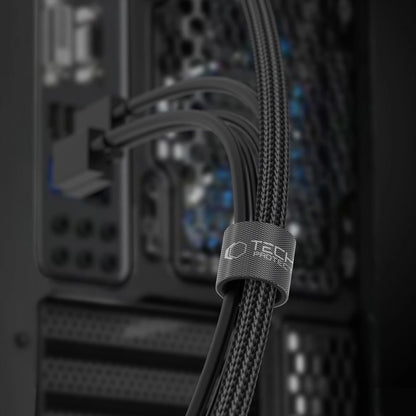Tech-Protect Velcro Cable Organizer 3m - Black_2