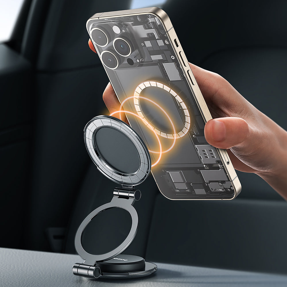 Baseus BS-CW06 MagPro II Phone Holder with MagSafe for Dashboard - Black_11