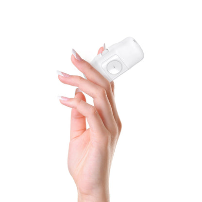 Wozinsky WF16-YCS 5000mAh 15W USB-C Mini Power Bank with Built-in USB-C Cable and Apple Watch Charger - White_4