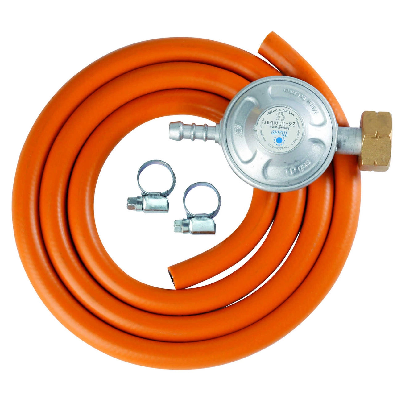 LPG gas cylinder connection kit, reducer 37 mbar, 1.5 m_0