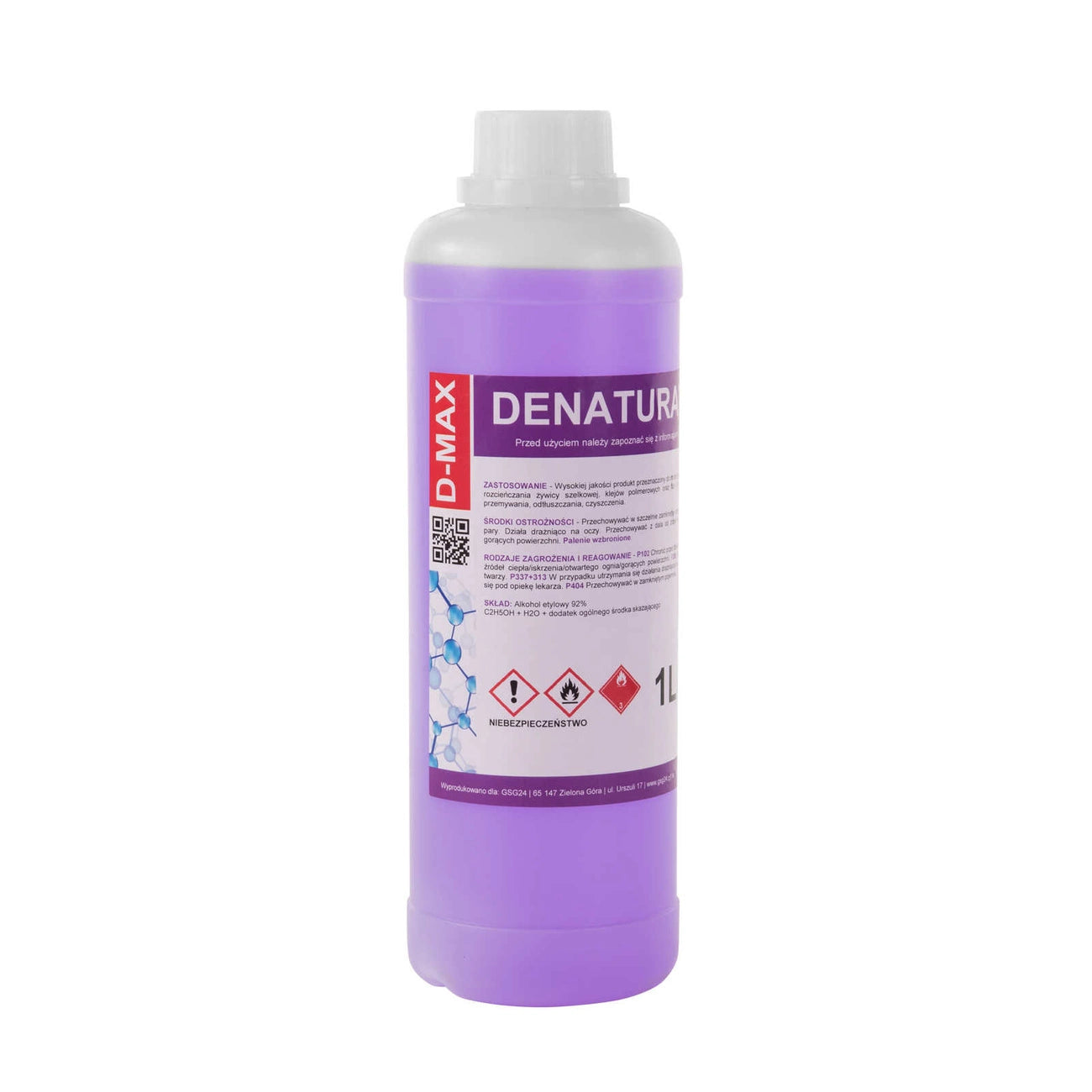 Denatured alcohol denatured alcohol D-MAX 1L_0