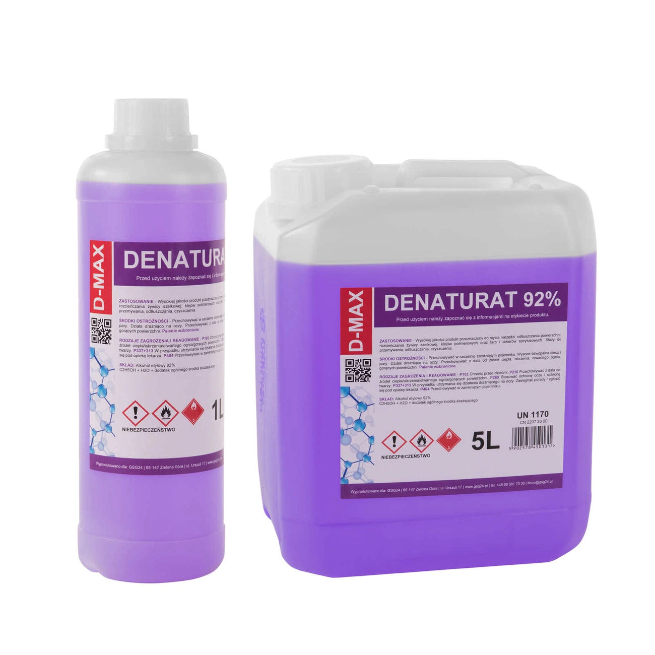 Denatured alcohol denatured alcohol D-MAX 1L_2
