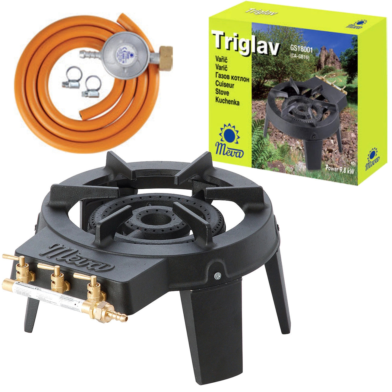 TRIGLAV 9kW 3-burner industrial gas stove_0