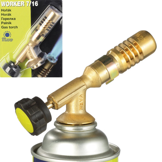 PB cartridge gas burner with 7/16'' valve WORKER 1.8kW_0