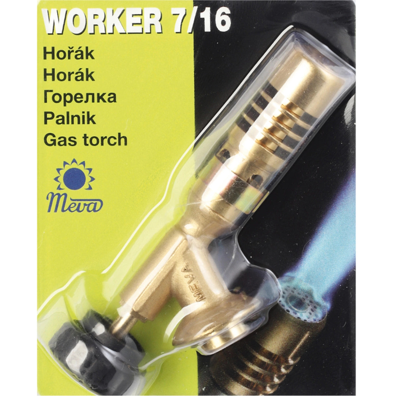 PB cartridge gas burner with 7/16'' valve WORKER 1.8kW_2