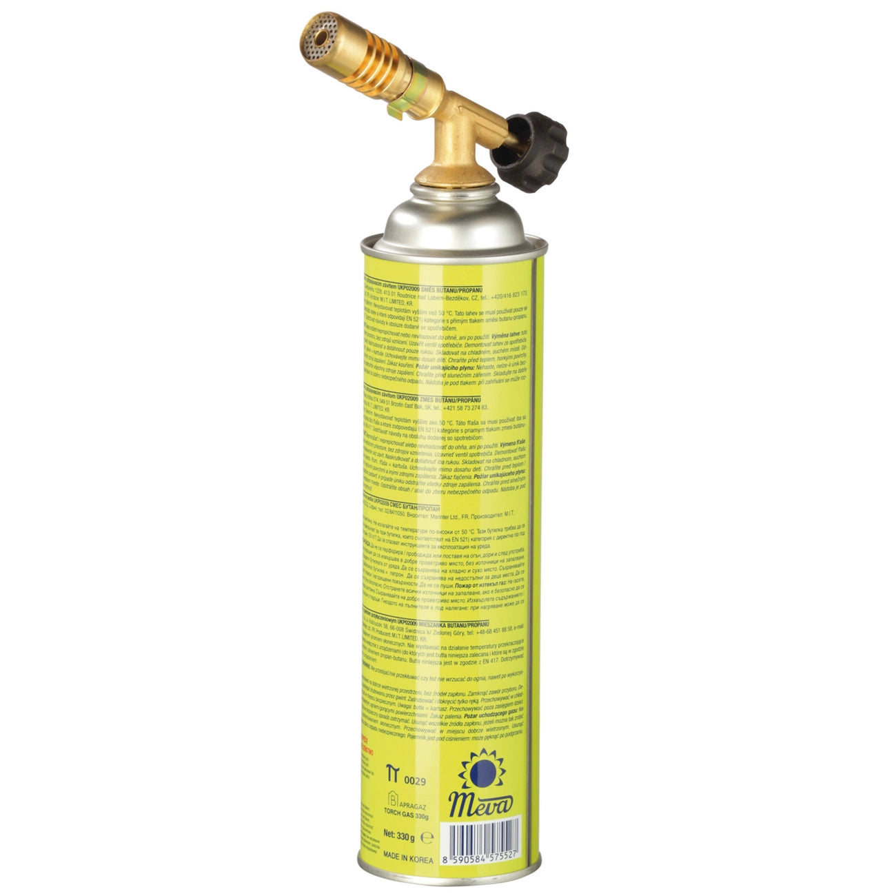PB cartridge gas burner with 7/16'' valve WORKER 1.8kW_5