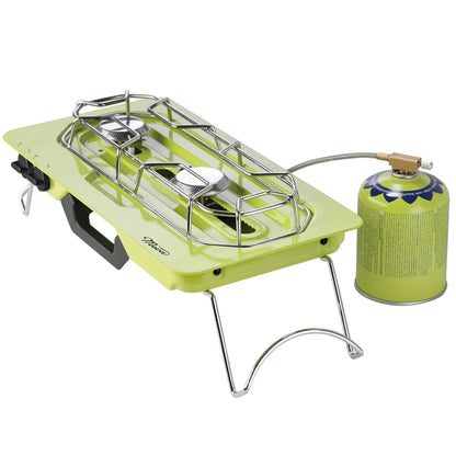 MOVE camping stove 2 burners for gas cartridges + adjustable burner 4.6kW_1