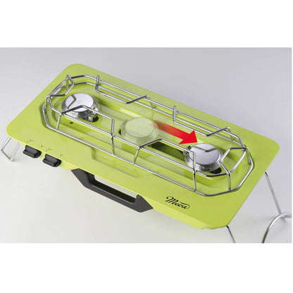 MOVE camping stove 2 burners for gas cartridges + adjustable burner 4.6kW_3
