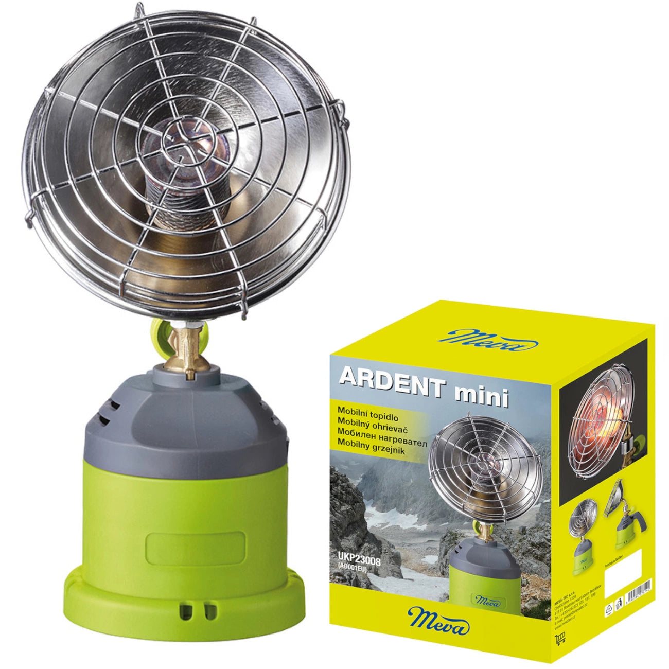 ARDENT MINI solar heater for gas cartridge 1kW_0