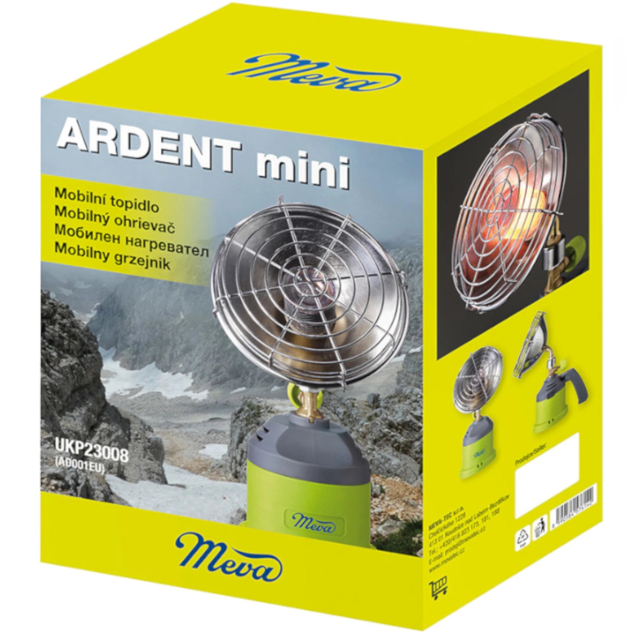 ARDENT MINI solar heater for gas cartridge 1kW_4