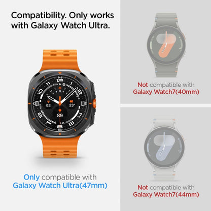 Spigen Glas.TR EZ Fit Tempered Glass for Samsung Galaxy Watch Ultra (47mm) - Clear (2-pack)_5
