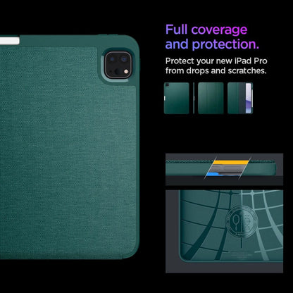 Spigen Urban Fit iPad Pro 13" 2024 Case - Green_14
