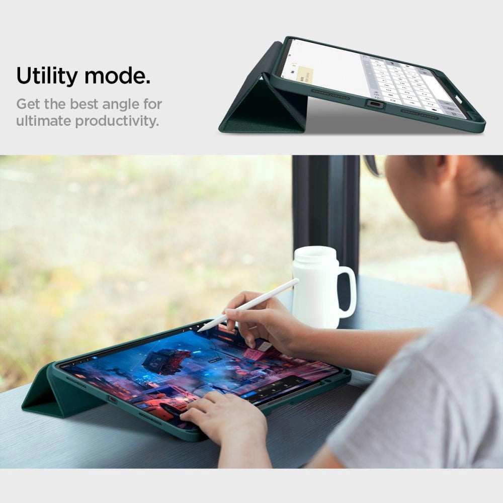 Spigen Urban Fit iPad Pro 13" 2024 Case - Green_16