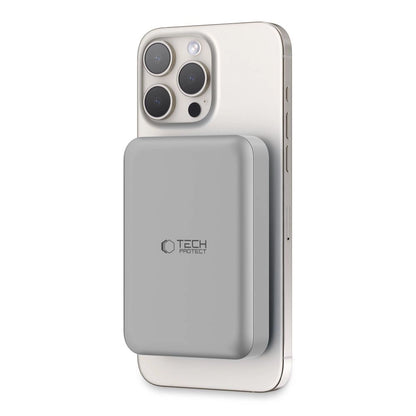 Powerbank Tech-Protect PB11 LifeMag MagSafe 10000 mAh - titanium_1