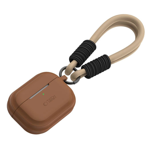 Tech-Protect Silicone Rope Case for Apple AirPods Pro 1 / 2 - Brown_0