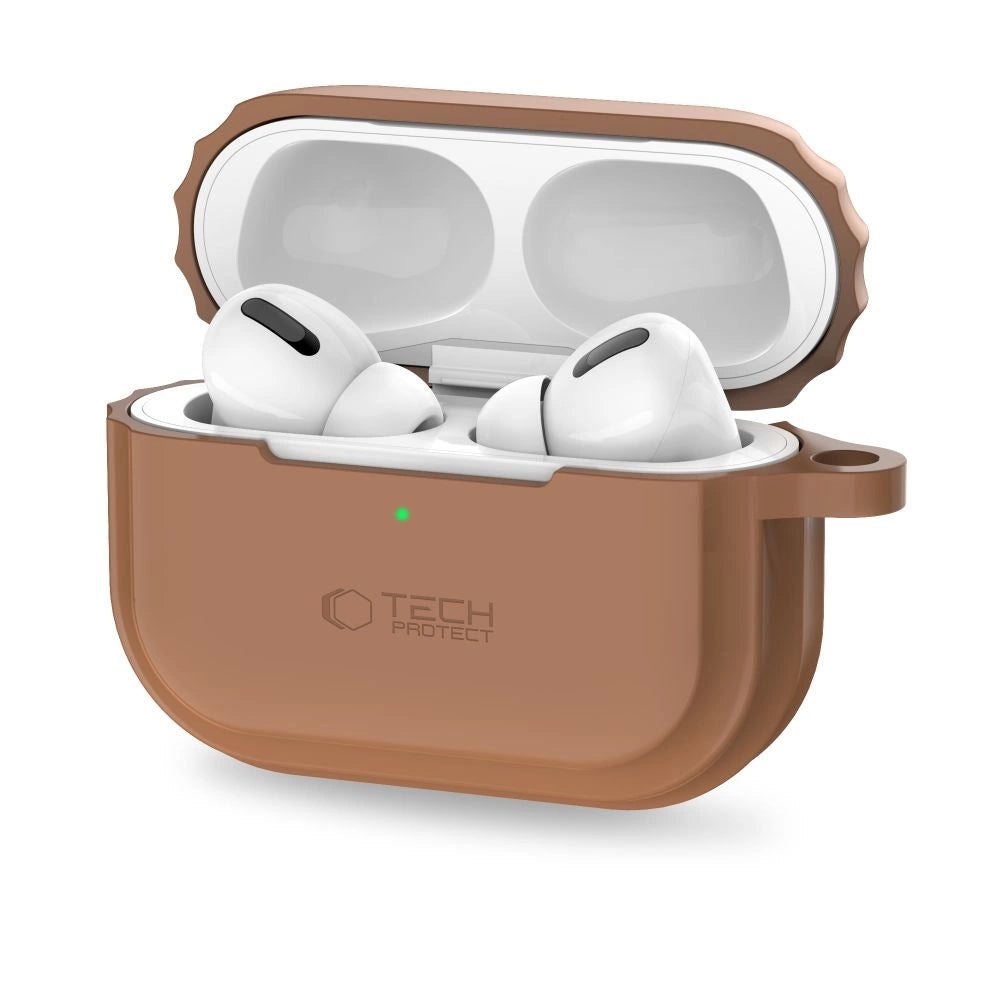 Tech-Protect Silicone Rope Case for Apple AirPods Pro 1 / 2 - Brown_3