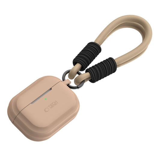 Tech-Protect Silicone Rope Case for Apple AirPods Pro 1/2 - Light Brown_0