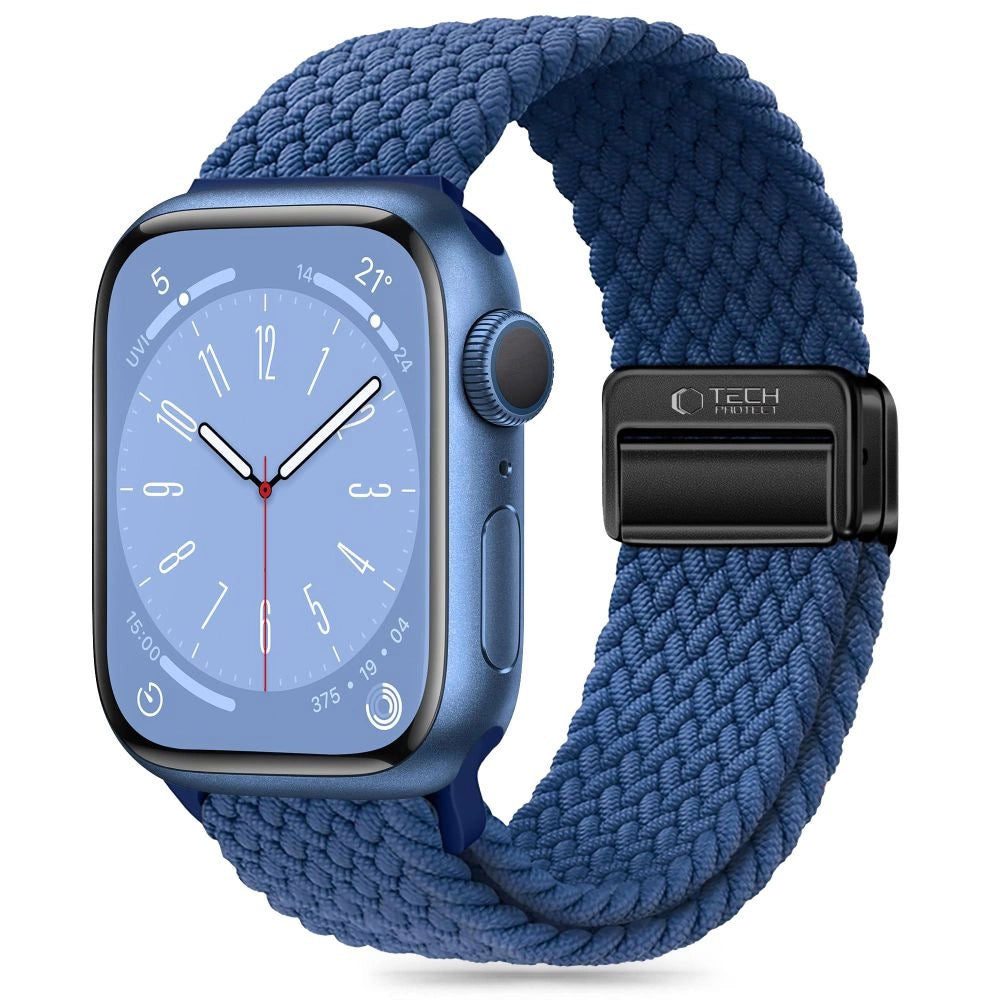 Tech-Protect Nylonmag Strap for Apple Watch 4 / 5 / 6 / 7 / 8 / 9 / SE / Ultra 1 / 2 (42 / 44 / 45 / 49 mm) - Blue_0