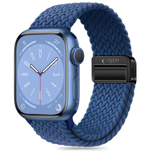 Tech-Protect Nylonmag Strap for Apple Watch 4 / 5 / 6 / 7 / 8 / 9 / SE / Ultra 1 / 2 (42 / 44 / 45 / 49 mm) - Blue_0