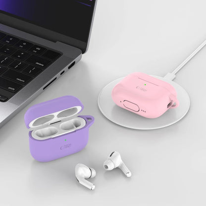 Tech-Protect Silicone Hook Case for Apple AirPods Pro 1 / 2 - Beige_2