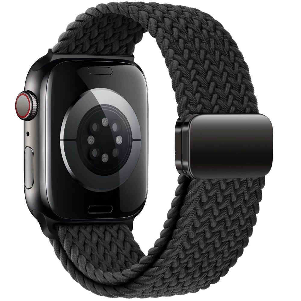 Tech-Protect Nylonmag Strap for Apple Watch 4 / 5 / 6 / 7 / 8 / 9 / SE / Ultra 1 / 2 (42 / 44 / 45 / 49 MM) - Black_1