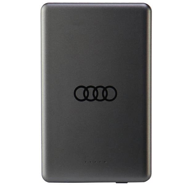 Powerbank Audi Big Logo MagSafe inductive 15W 5000mAh - gray_2