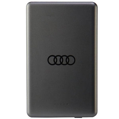 Powerbank Audi Big Logo MagSafe inductive 15W 5000mAh - gray_2