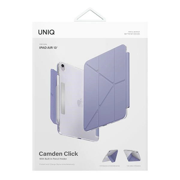 Uniq Camden Click Case for iPad Air 13" (2024) - Purple_10