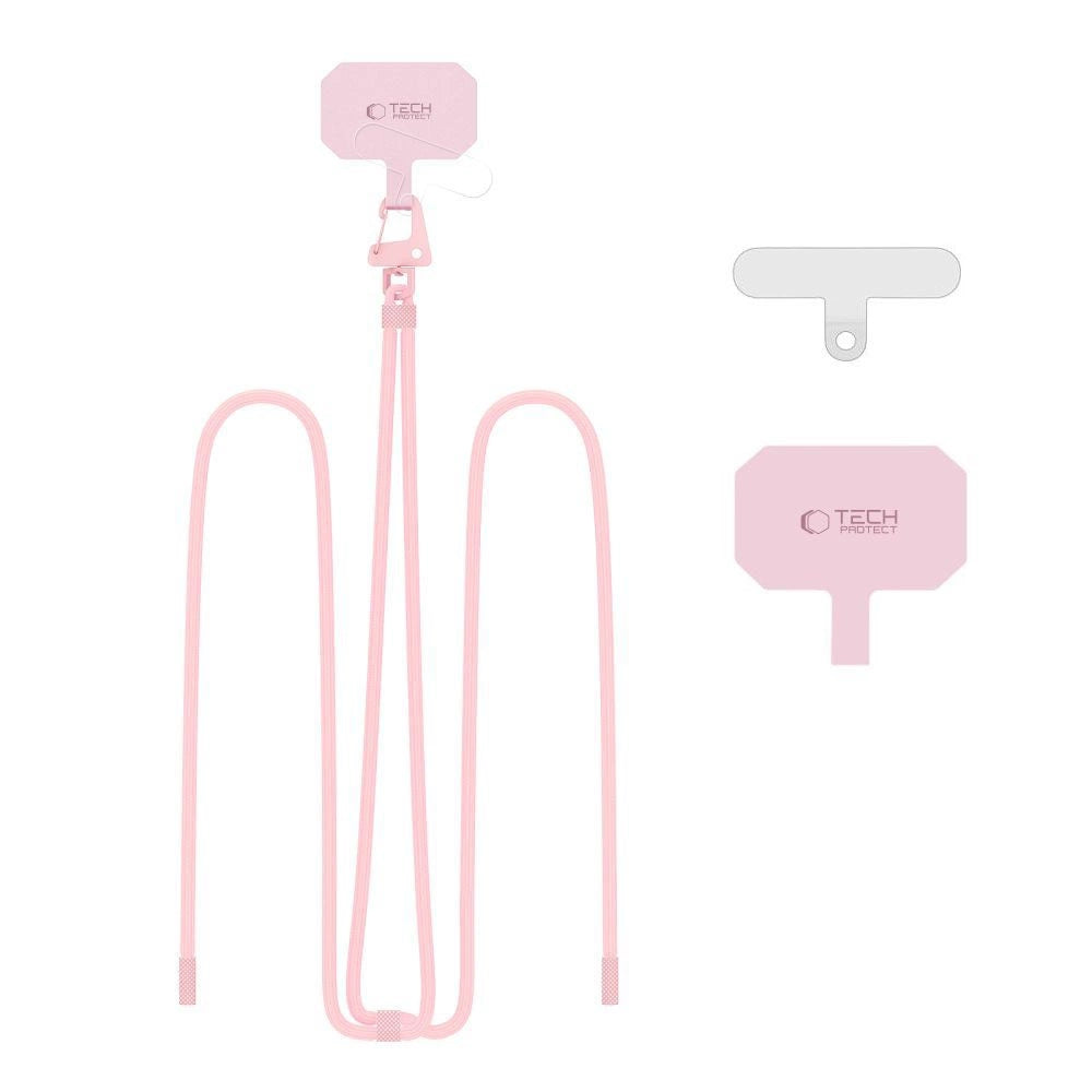Tech-Protect C5S Rope Crossbody Strap Leash - Pink_4