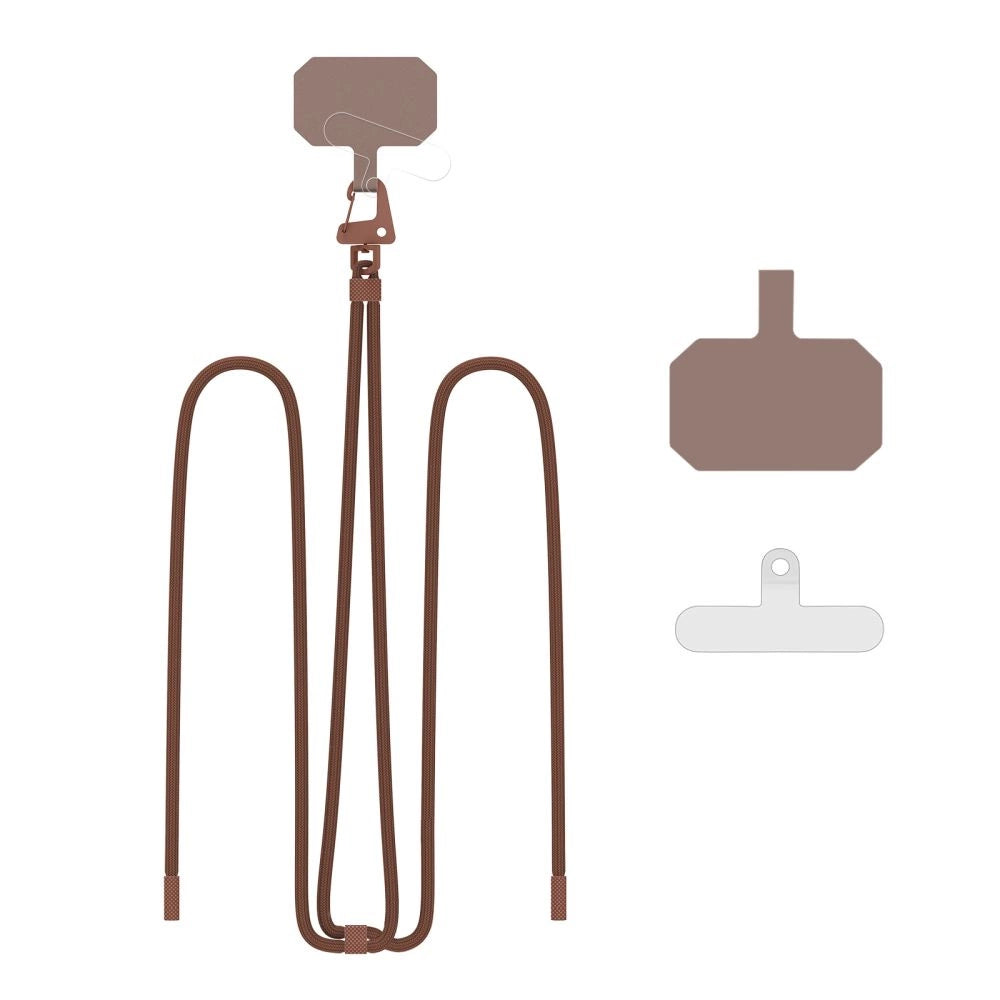 Tech-Protect C5S Rope Crossbody Strap Leash - Brown_3