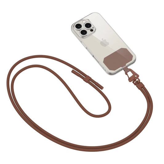 Tech-Protect C5S Rope Crossbody Strap Leash - Brown_0