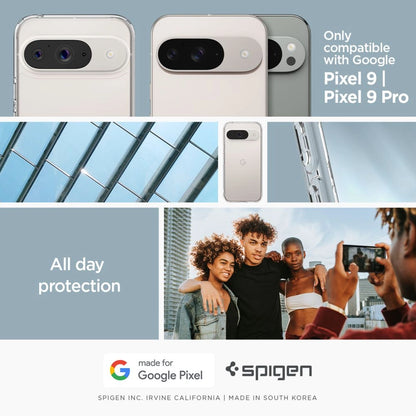 Spigen Ultra Hybrid Case for Google Pixel 9 / 9 Pro - Transparent_14