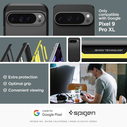 Spigen Tough Armor Case for Google Pixel 9 Pro XL - Black_10