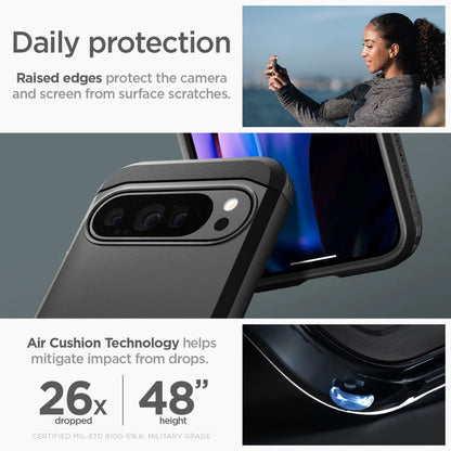 Spigen Tough Armor Case for Google Pixel 9 Pro XL - Black_12