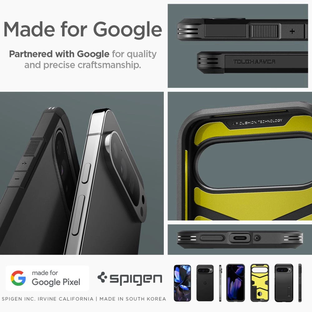 Spigen Tough Armor Case for Google Pixel 9 Pro XL - Black_15