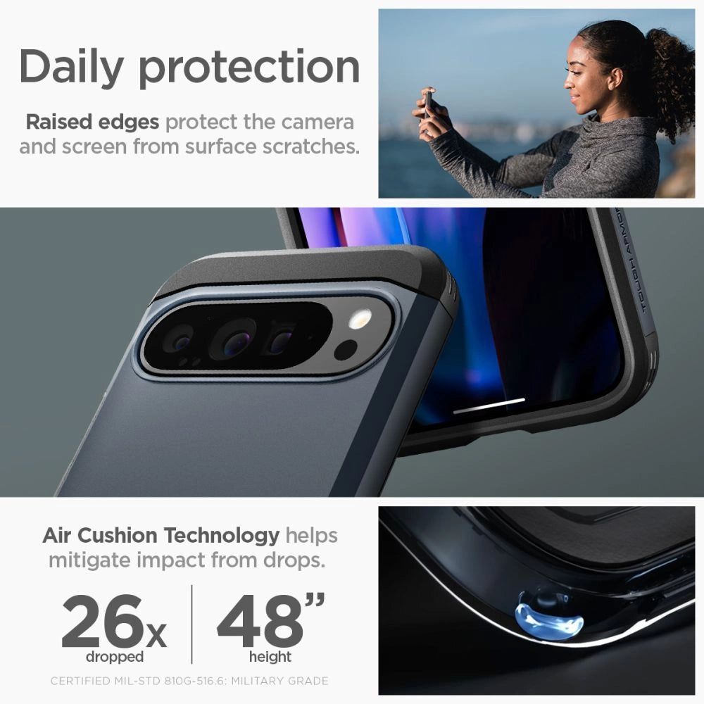 Spigen Tough Armor case for Google Pixel 9 Pro XL - graphite_12