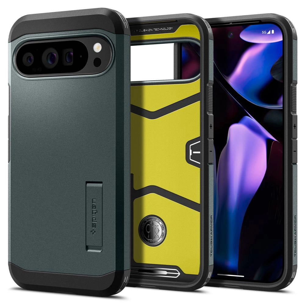 Spigen Tough Armor Case for Google Pixel 9 Pro XL - Green_0
