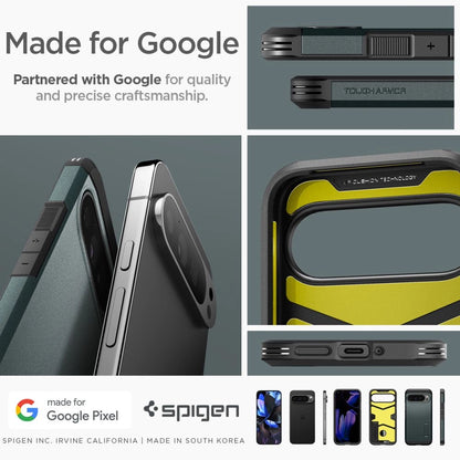 Spigen Tough Armor Case for Google Pixel 9 Pro XL - Green_15