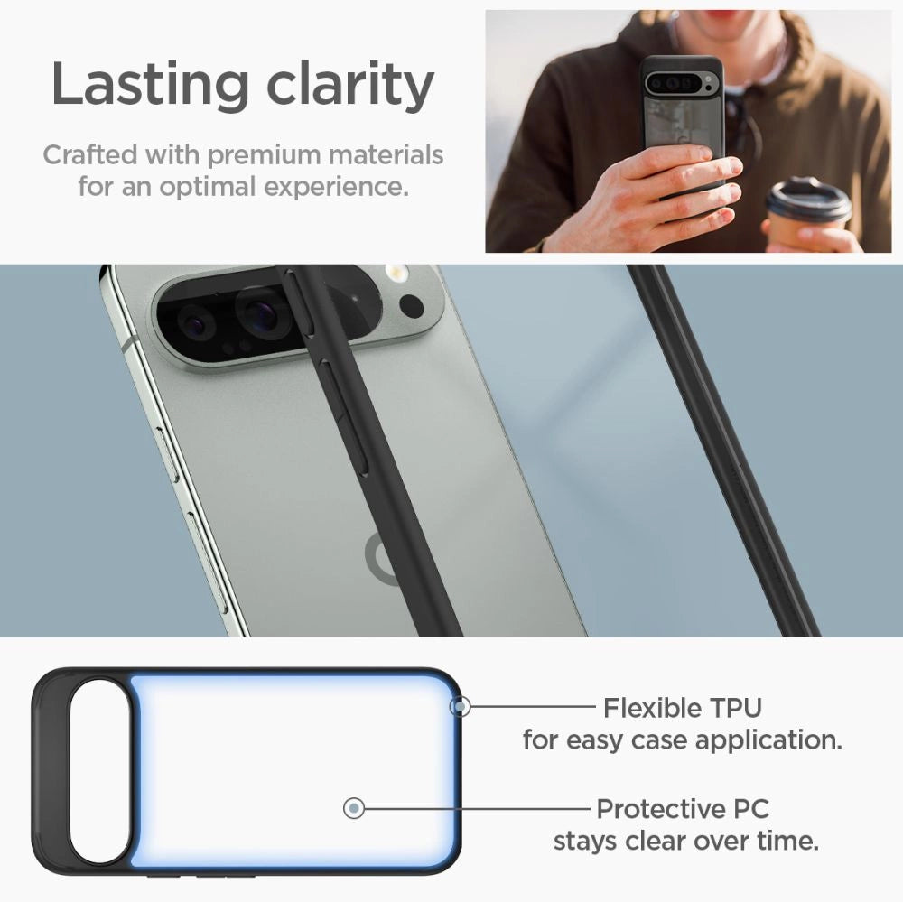 Spigen Ultra Hybrid Case for Google Pixel 9 Pro XL - Black_15