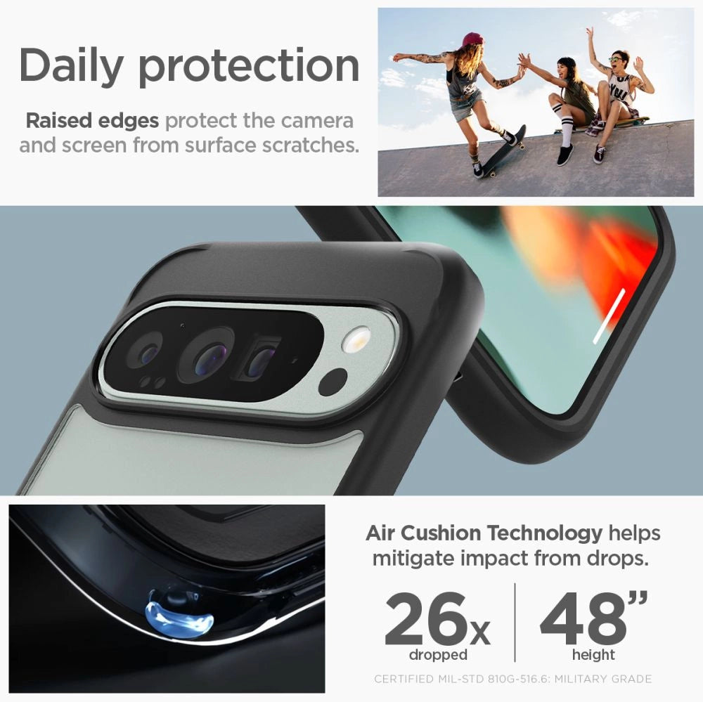 Spigen Ultra Hybrid Case for Google Pixel 9 Pro XL - Black_16
