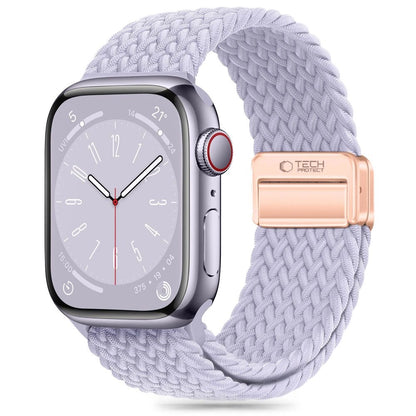Tech-Protect Nylonmag Strap for Apple Watch 4 / 5 / 6 / 7 / 8 / 9 / SE (38 / 40 / 41 mm) - Purple_0