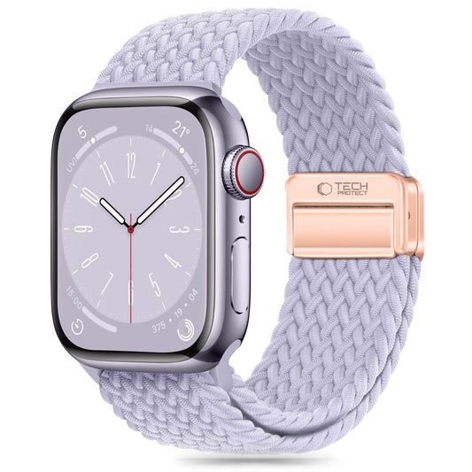 Tech-Protect Nylonmag Strap for Apple Watch 4 / 5 / 6 / 7 / 8 / 9 / SE (38 / 40 / 41 mm) - Purple_0