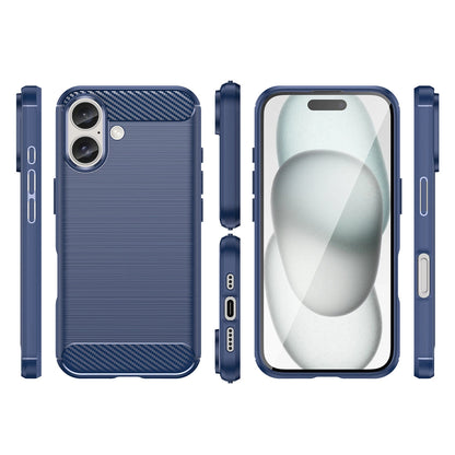 Carbon Case for iPhone 16 Plus - Blue_2