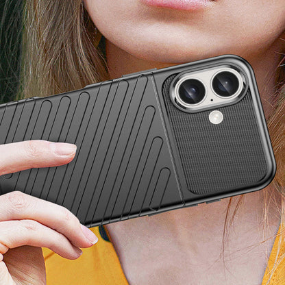 Thunder Case iPhone 16 Silicone Case - Black_3