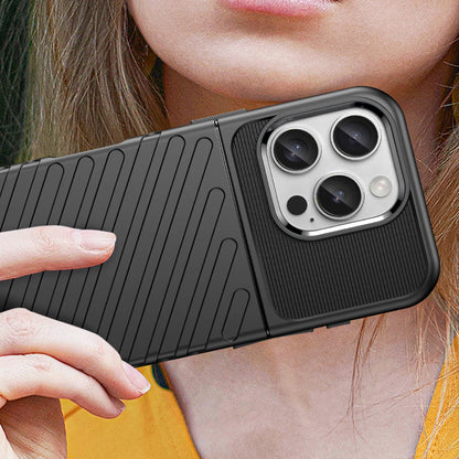 Thunder Case for iPhone 16 Pro Max Silicone Case - Black_4